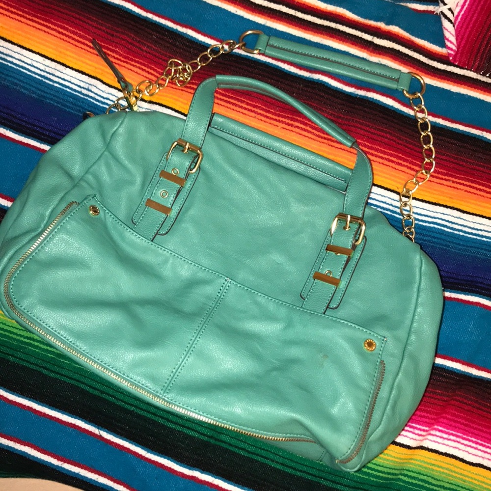 TEAL PURSE